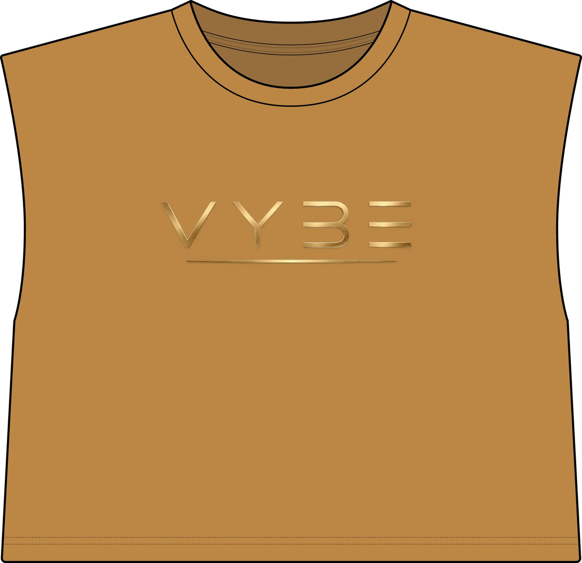 Women's Garment-Dyed Heavyweight Muscle Tee