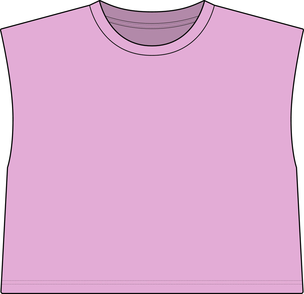 Women's Garment-Dyed Heavyweight Muscle Tee
