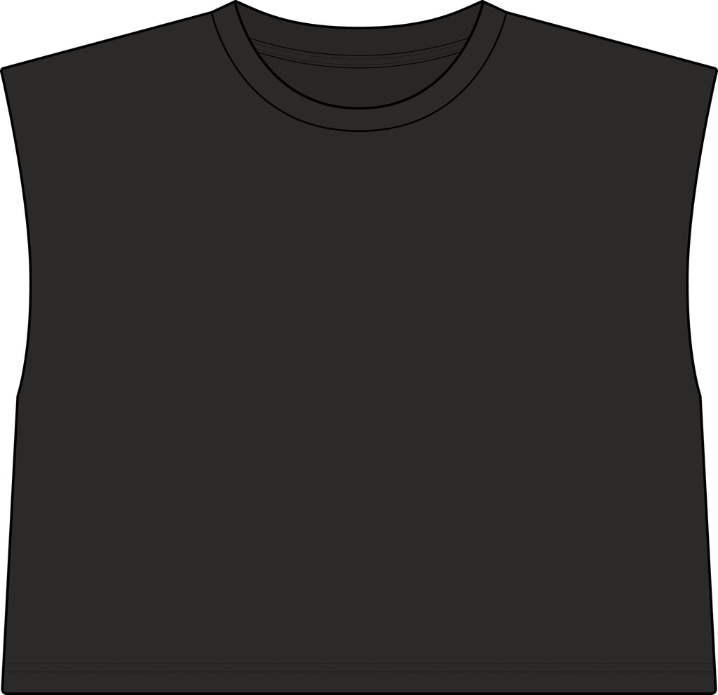 Women's Garment-Dyed Heavyweight Muscle Tee