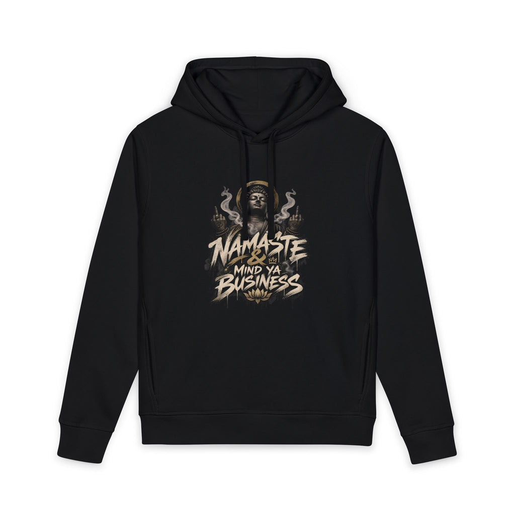 Hoodie — "Namaste Mind Ya Business" Graphic Hoodie