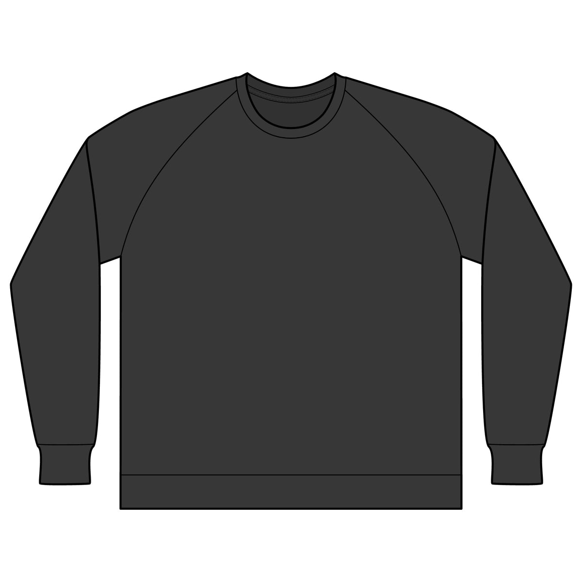 Lightweight Loopback Terry Crewneck Sweatshirt