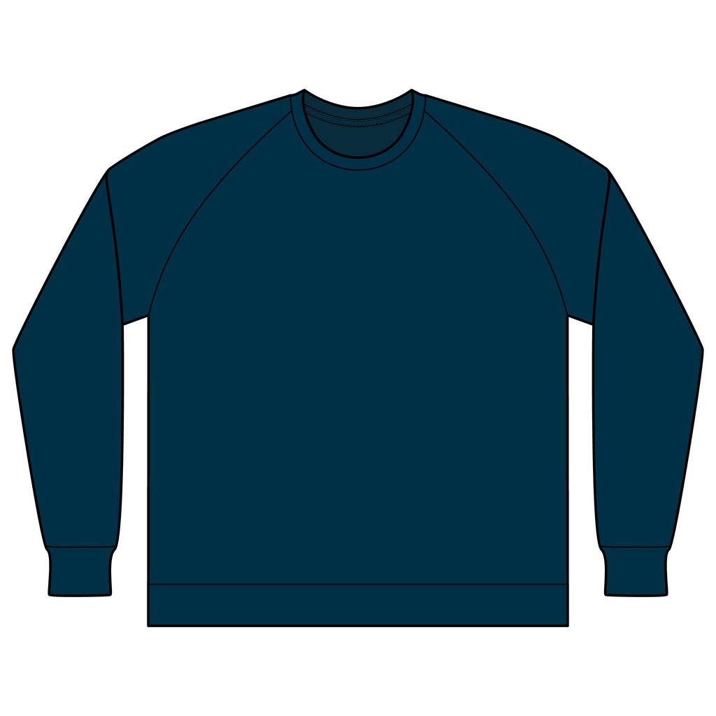 Lightweight Loopback Terry Crewneck Sweatshirt
