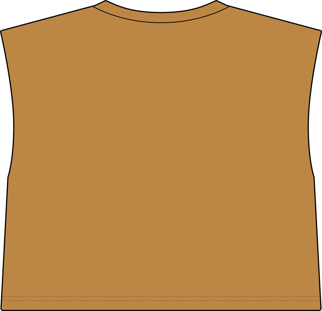 Women's Garment-Dyed Heavyweight Muscle Tee