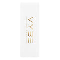 White Rubber Yoga Mat — Gold VYBE Hot Yoga Logo, Non-Slip Exercise Mat for Hot Yoga & Pilates