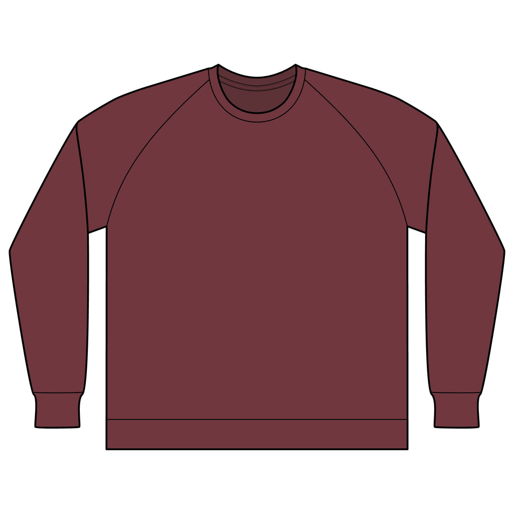 Lightweight Loopback Terry Crewneck Sweatshirt