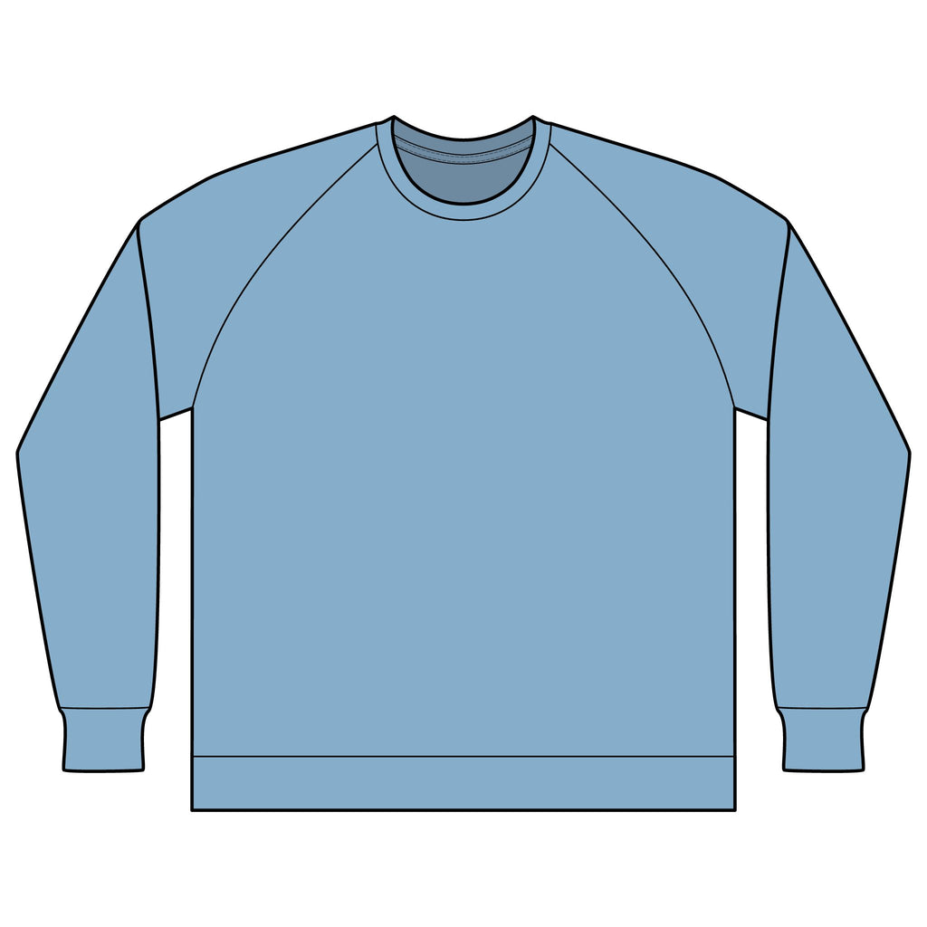 Lightweight Loopback Terry Crewneck Sweatshirt