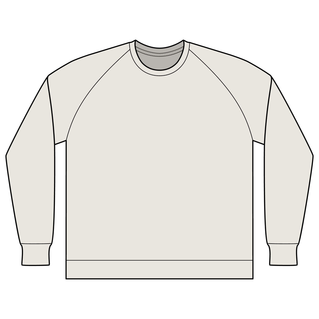 Lightweight Loopback Terry Crewneck Sweatshirt