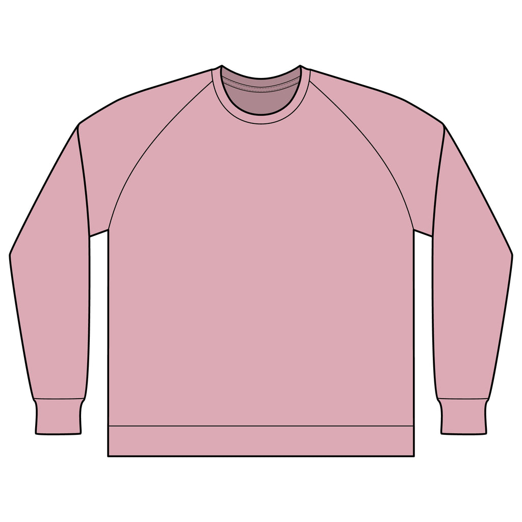 Lightweight Loopback Terry Crewneck Sweatshirt