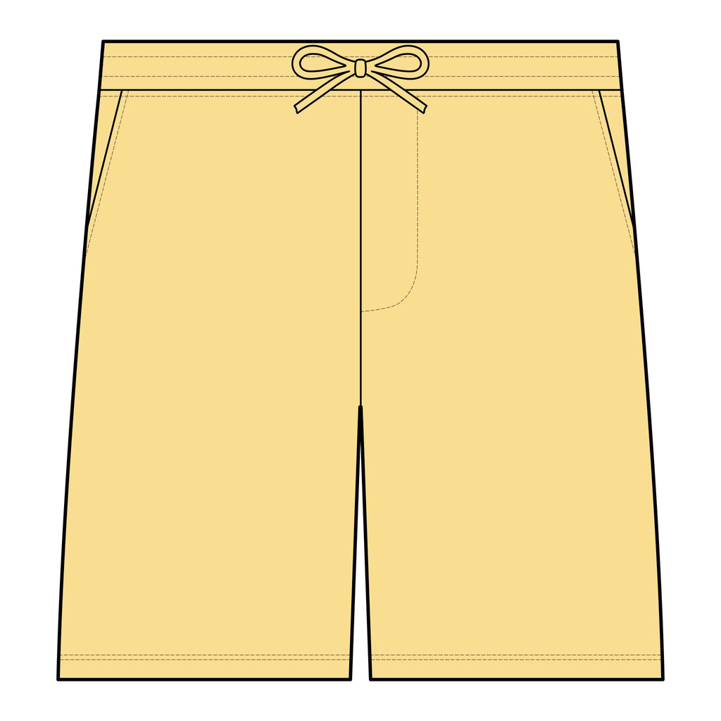 Unisex Pigment-Dyed Fleece Shorts