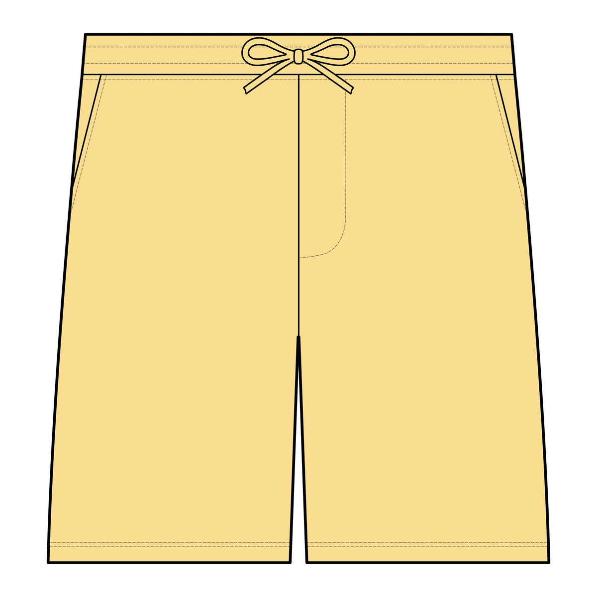 Unisex Pigment-Dyed Fleece Shorts