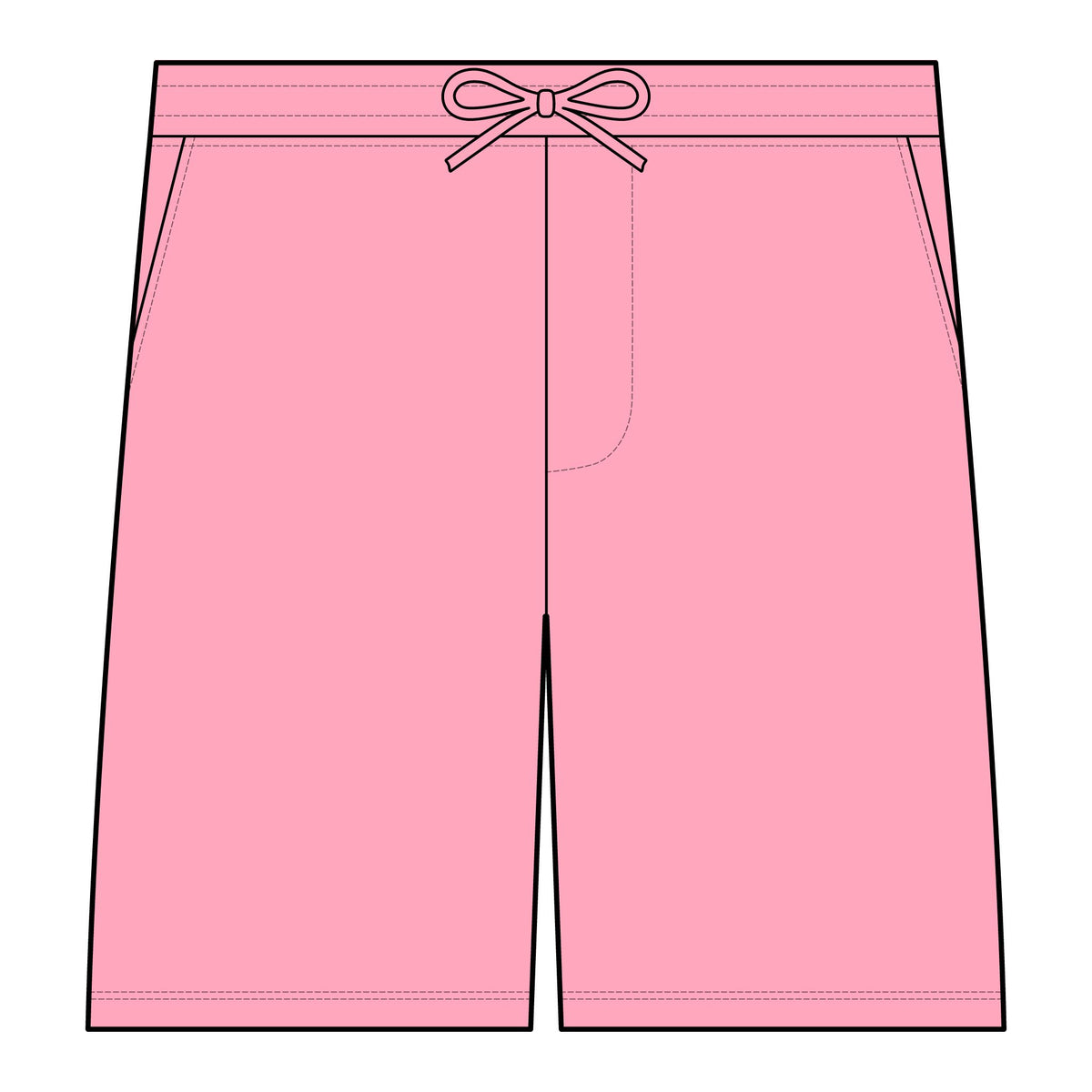 Unisex Pigment-Dyed Fleece Shorts