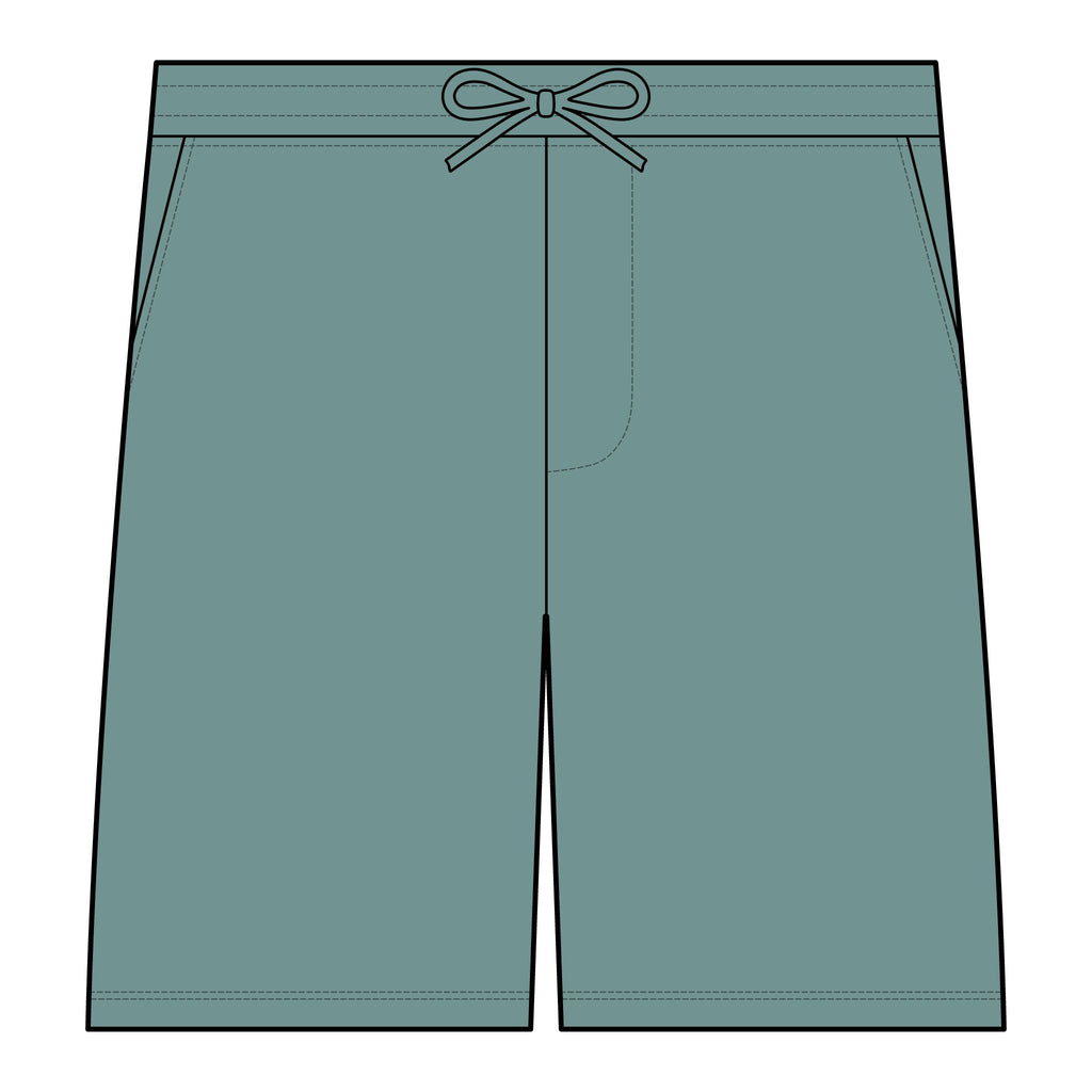 Unisex Pigment-Dyed Fleece Shorts