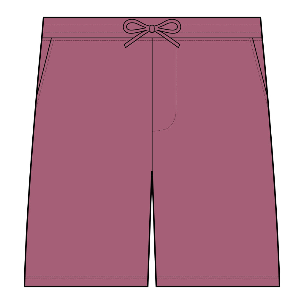 Unisex Pigment-Dyed Fleece Shorts