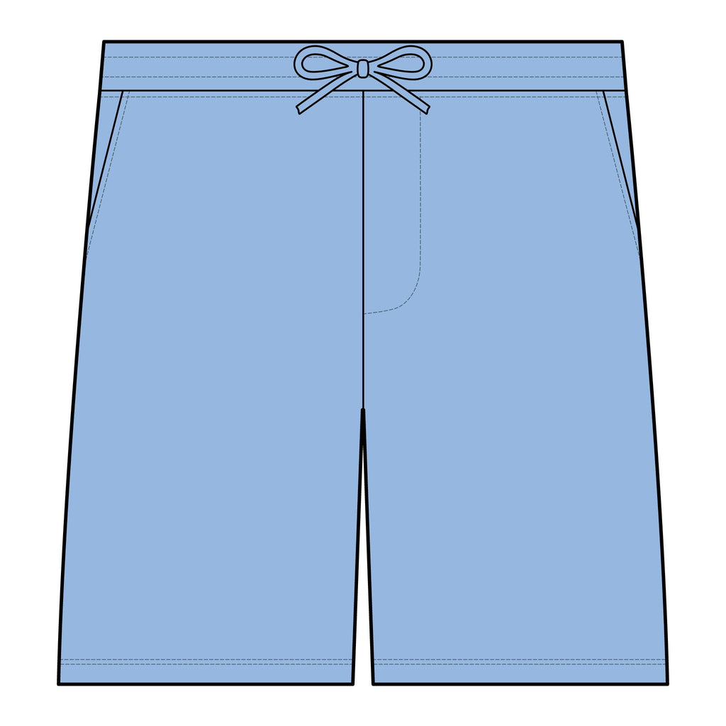Unisex Pigment-Dyed Fleece Shorts