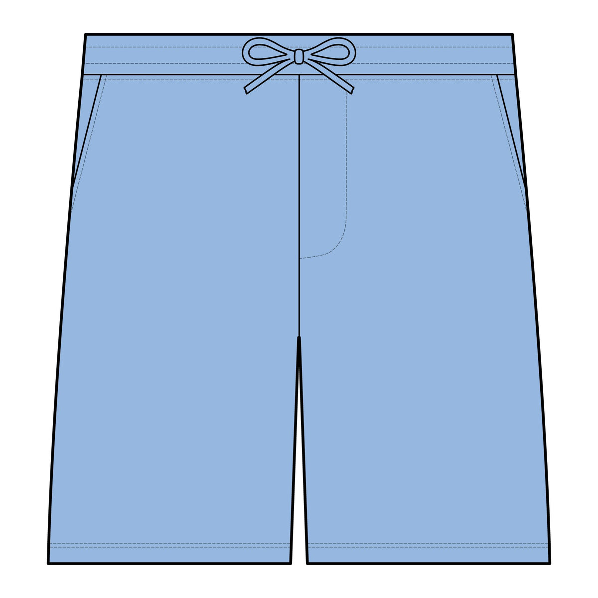 Unisex Pigment-Dyed Fleece Shorts