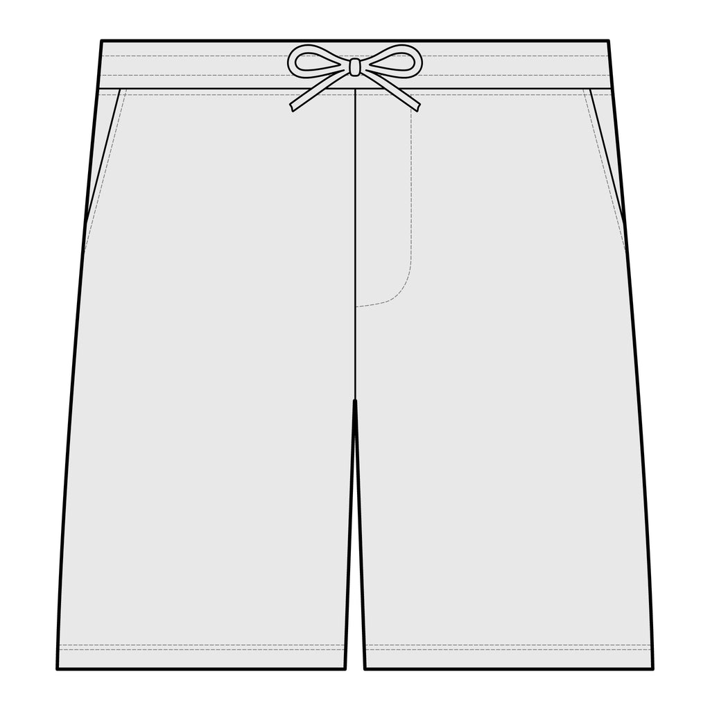 Unisex Pigment-Dyed Fleece Shorts