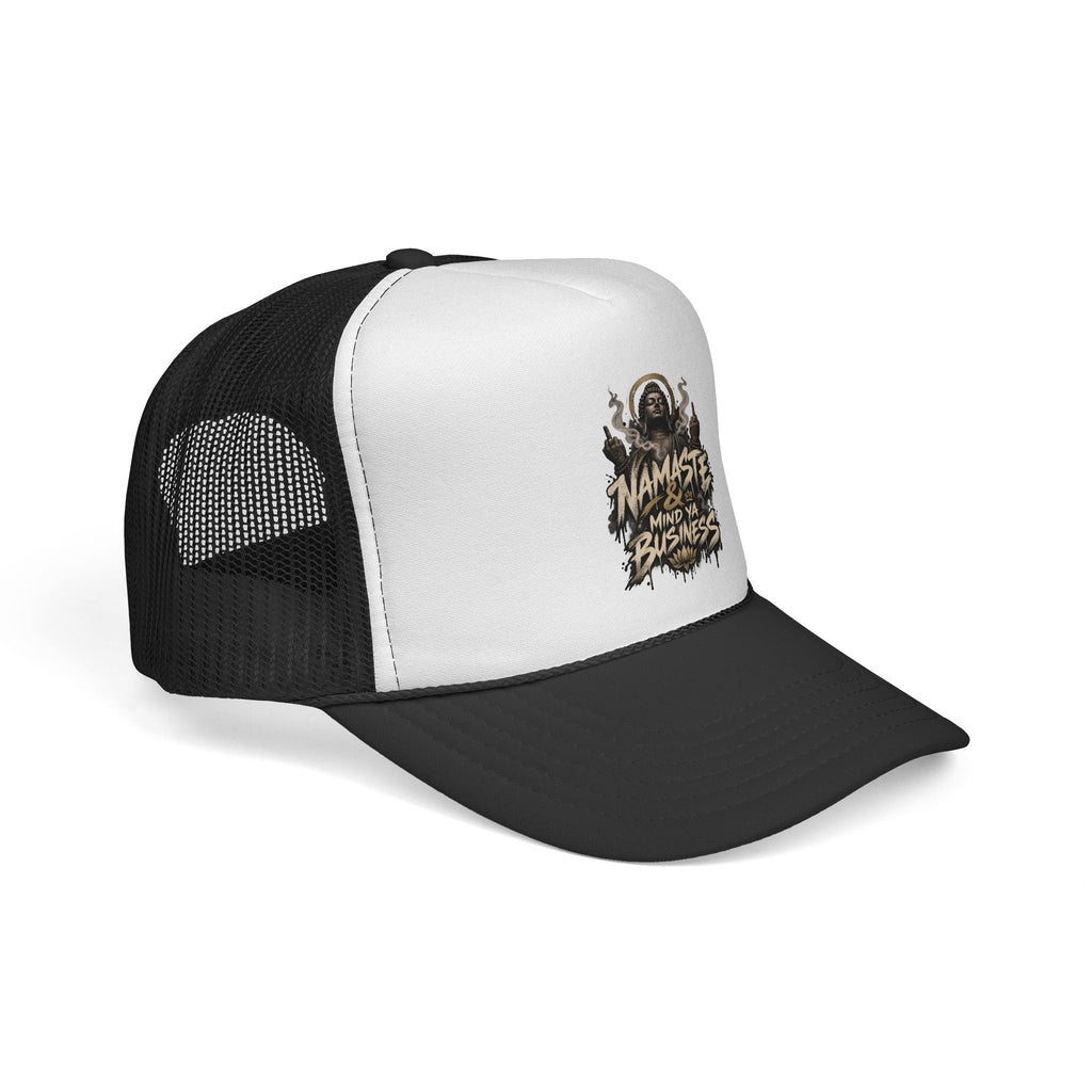Namaste Mind Ya Business Trucker Cap