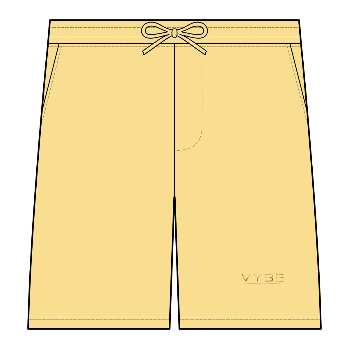Unisex Pigment-Dyed Fleece Shorts
