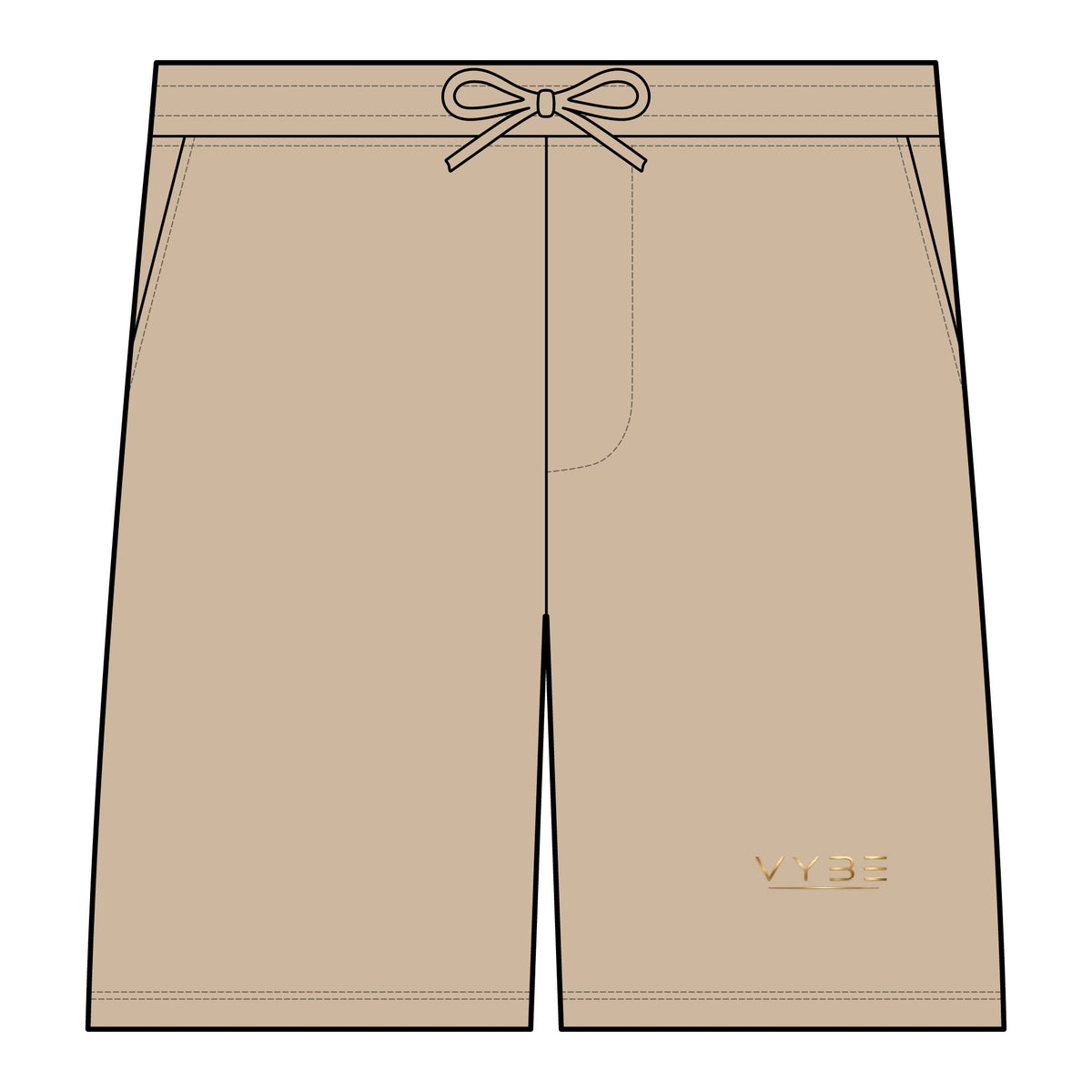 Unisex Pigment-Dyed Fleece Shorts
