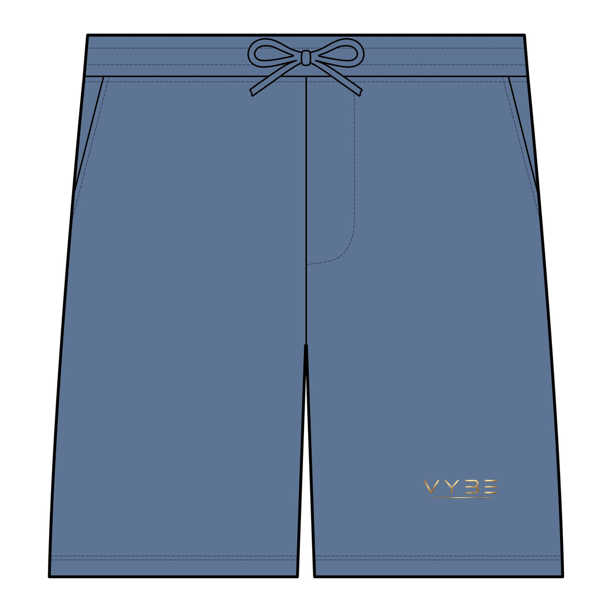 Unisex Pigment-Dyed Fleece Shorts