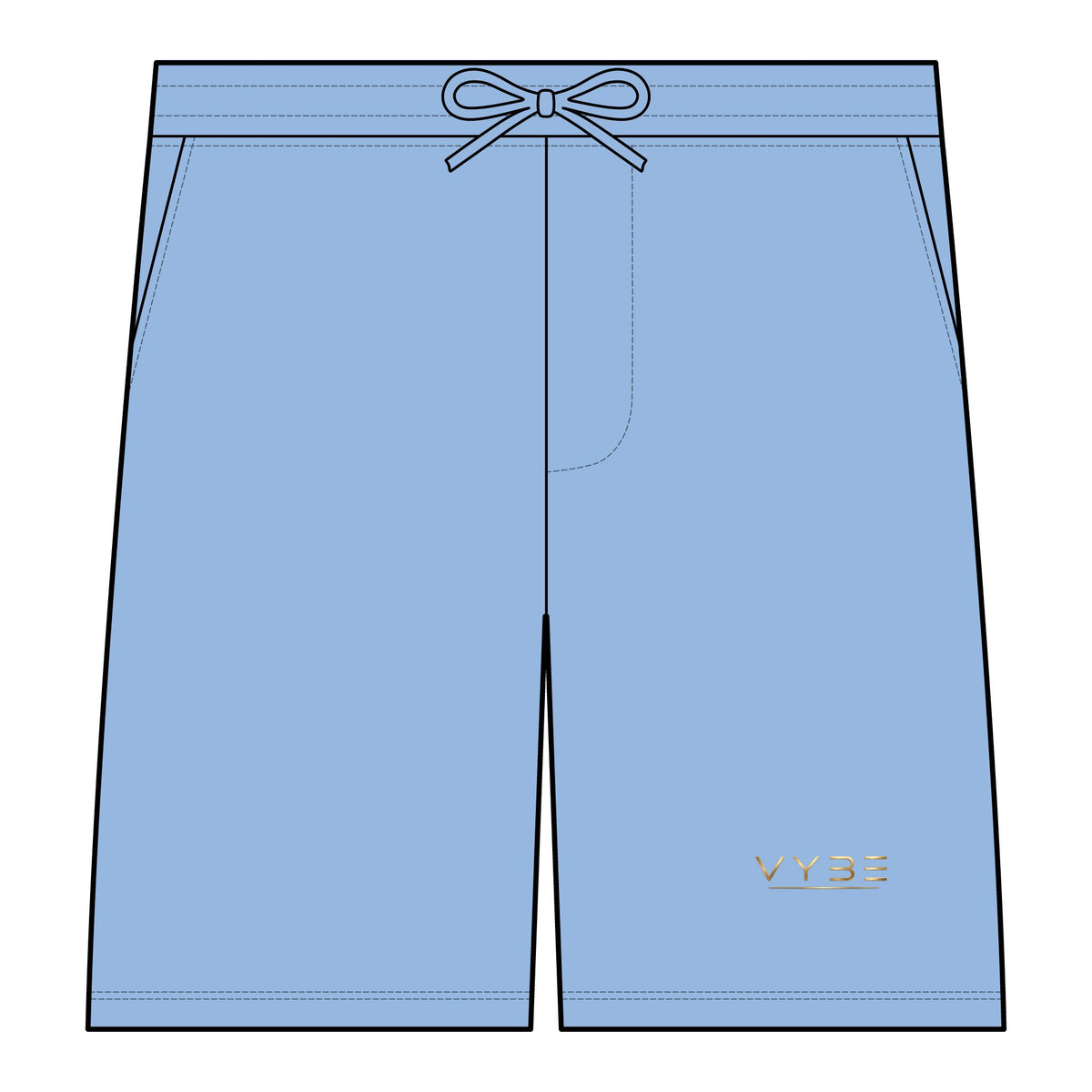 Unisex Pigment-Dyed Fleece Shorts