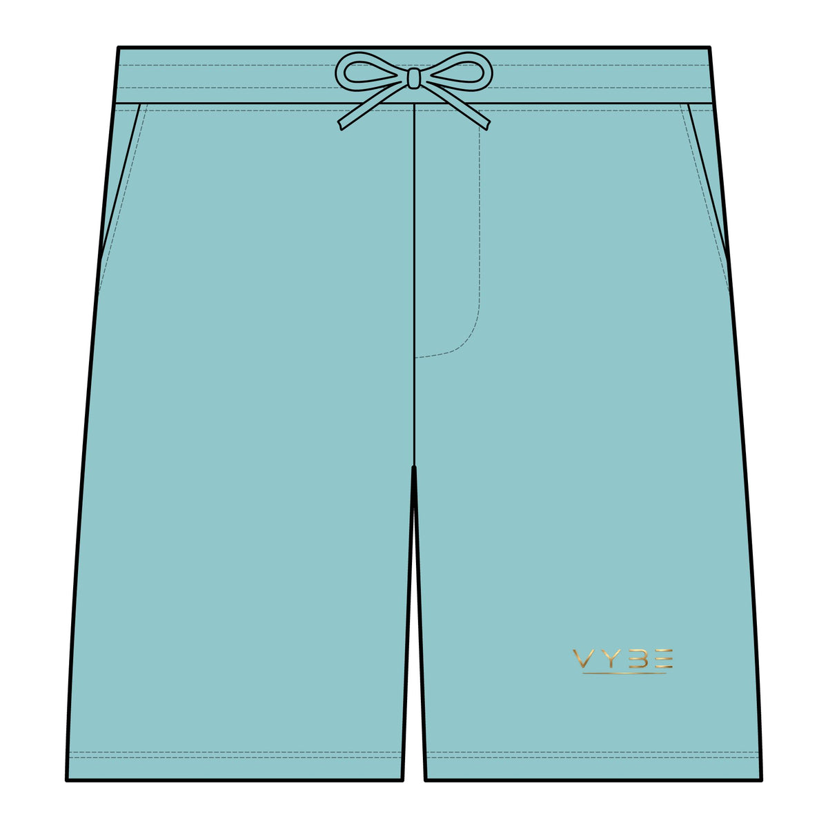 Unisex Pigment-Dyed Fleece Shorts