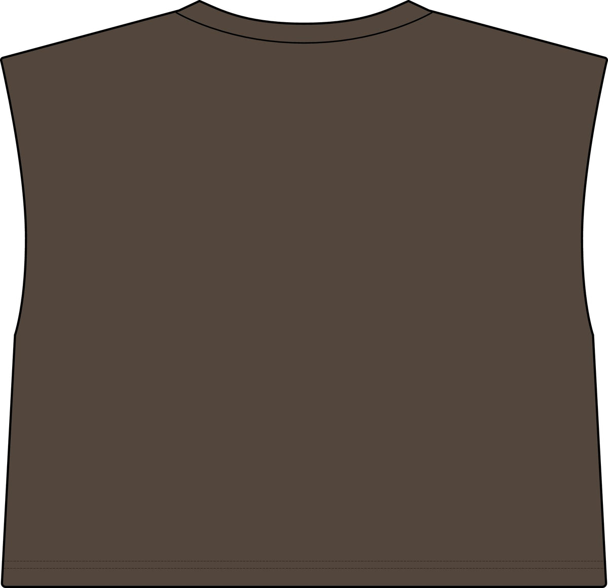 Women's Garment-Dyed Heavyweight Muscle Tee