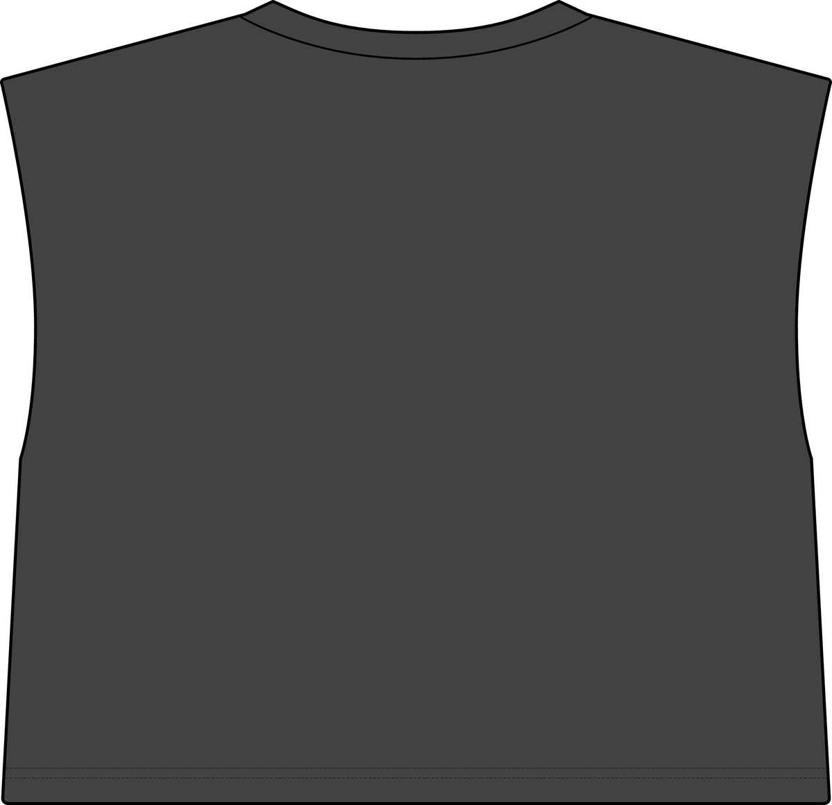 Women's Garment-Dyed Heavyweight Muscle Tee