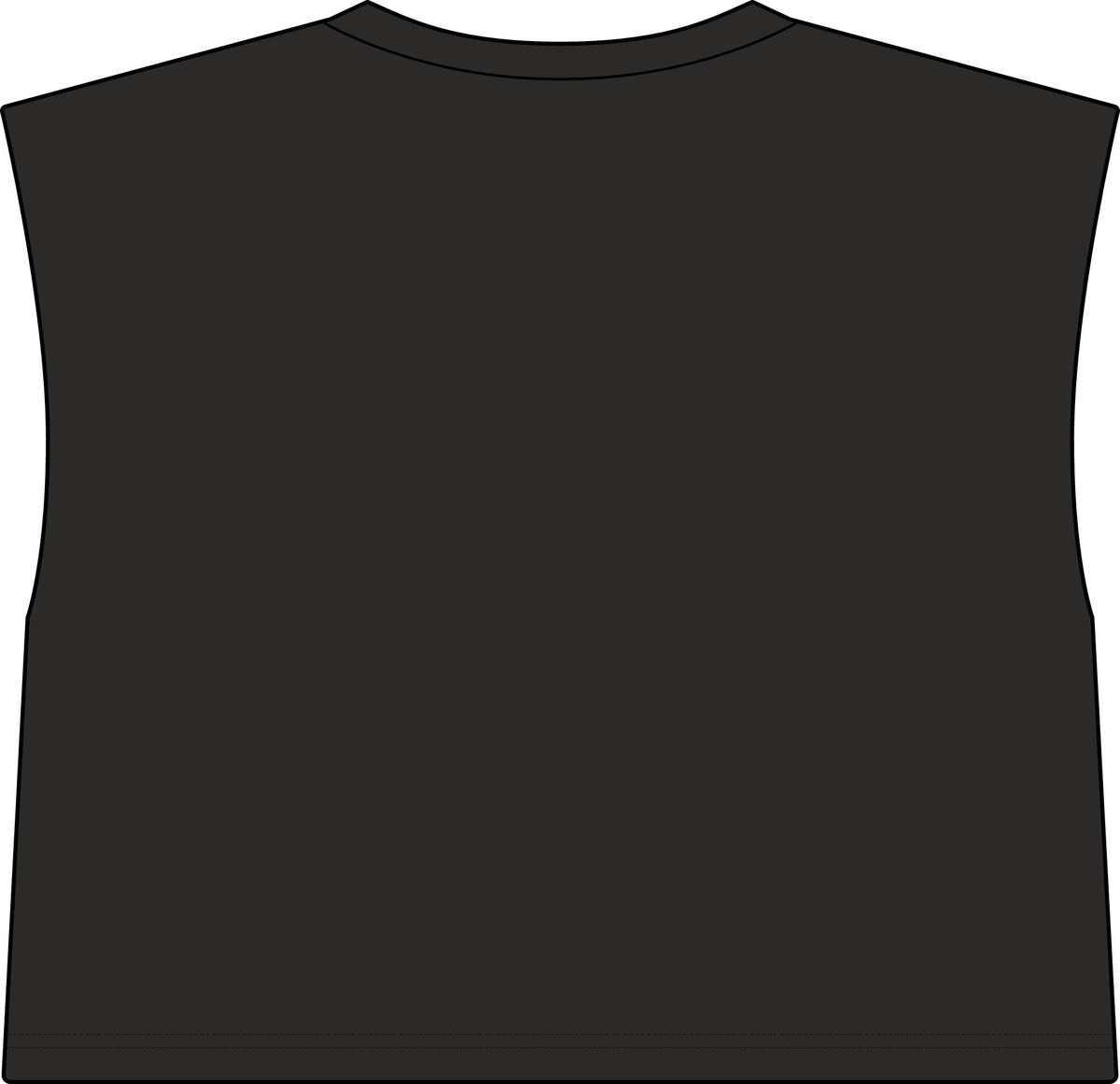 Women's Garment-Dyed Heavyweight Muscle Tee