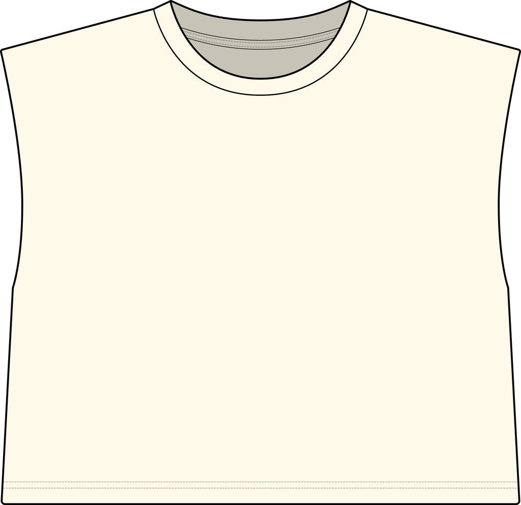 Women's Garment-Dyed Heavyweight Muscle Tee