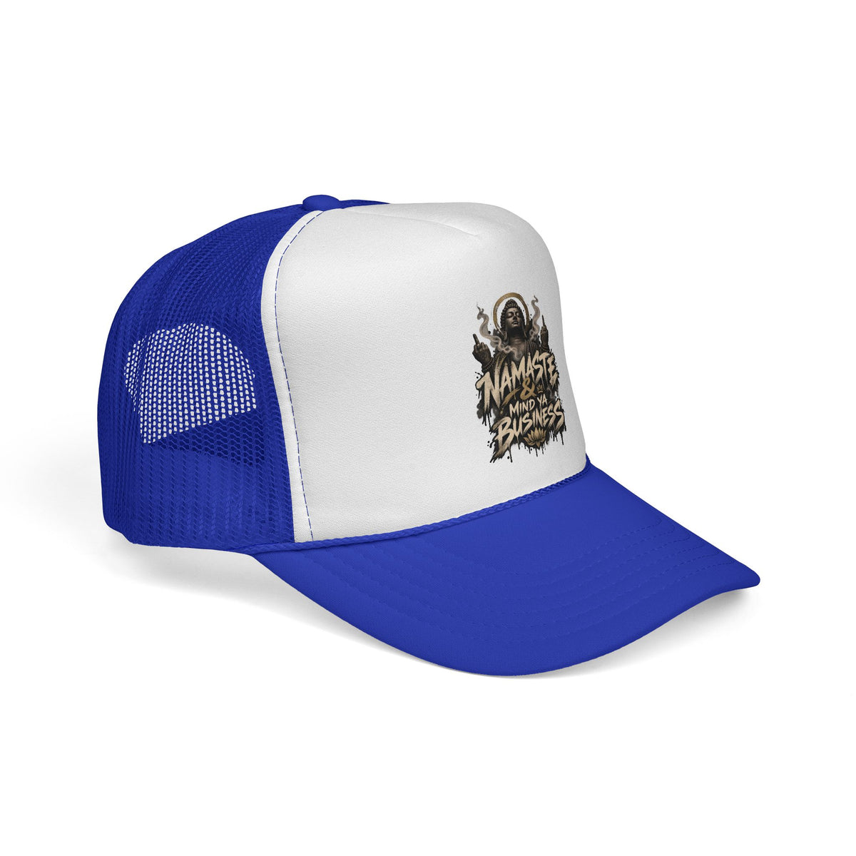 Namaste Mind Ya Business Trucker Cap