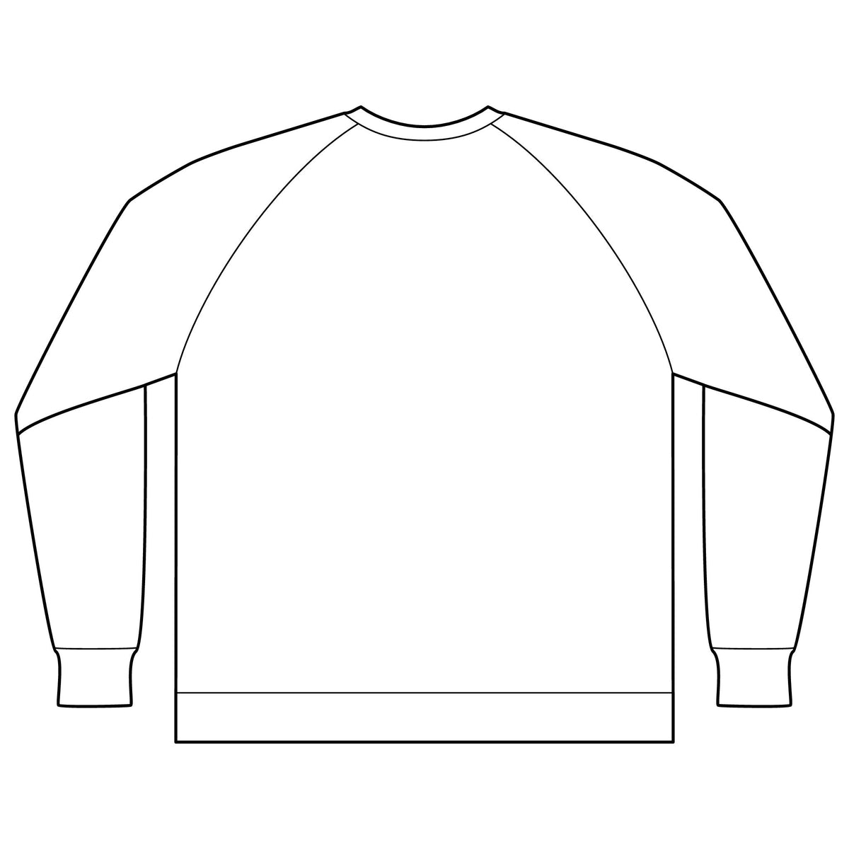 Lightweight Loopback Terry Crewneck Sweatshirt