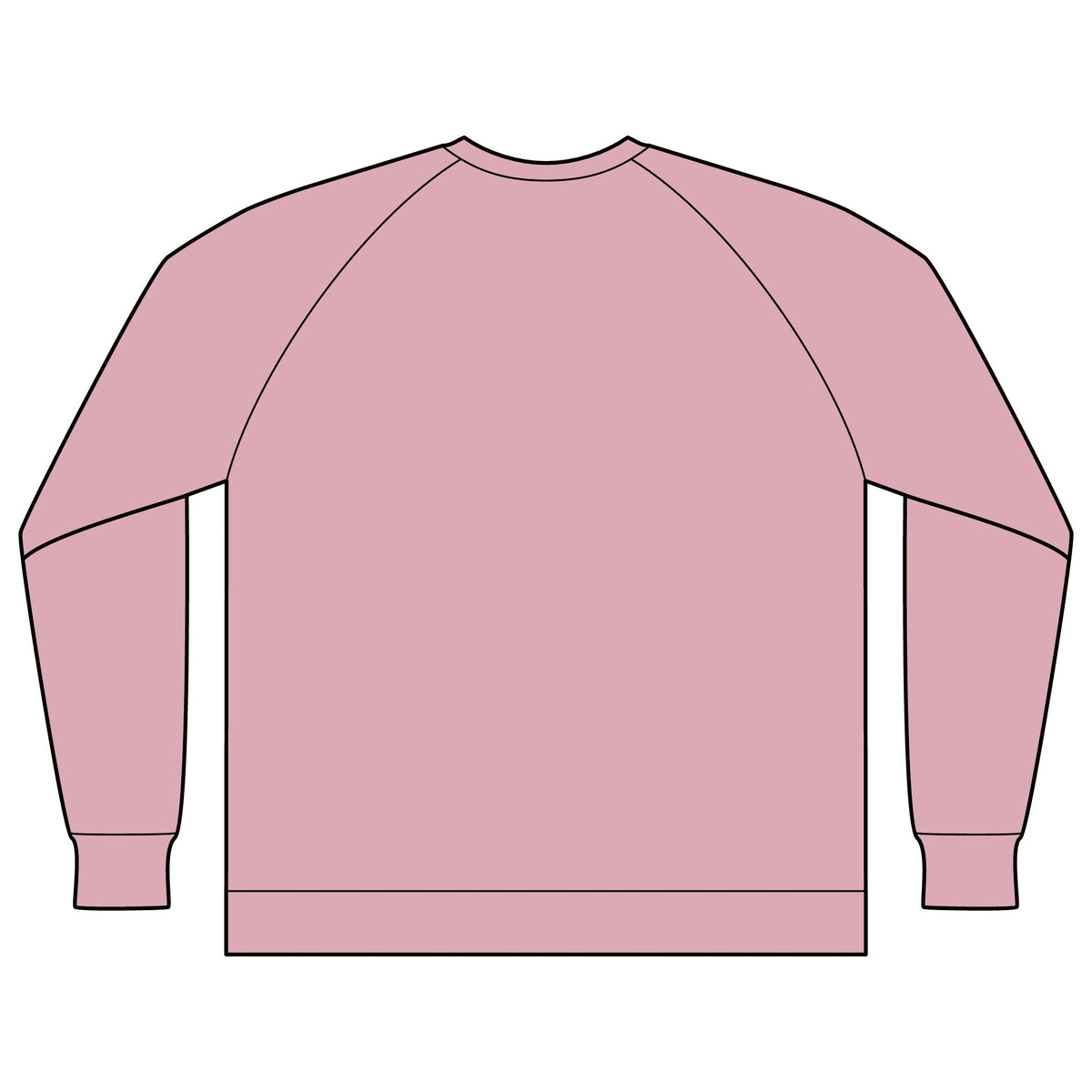 Lightweight Loopback Terry Crewneck Sweatshirt