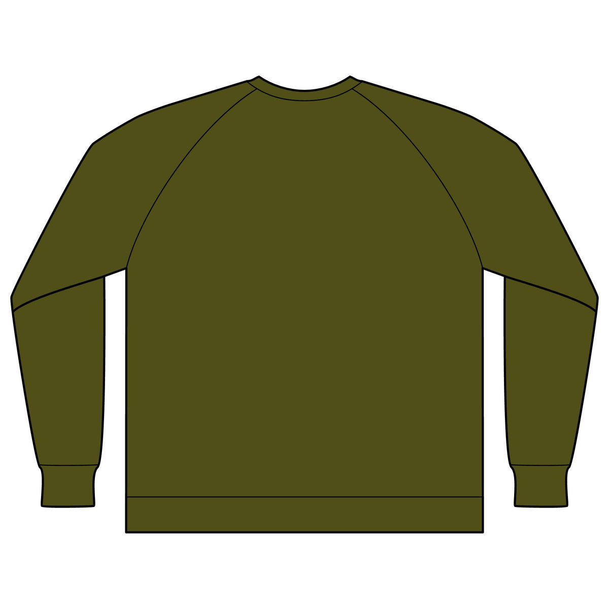 Lightweight Loopback Terry Crewneck Sweatshirt