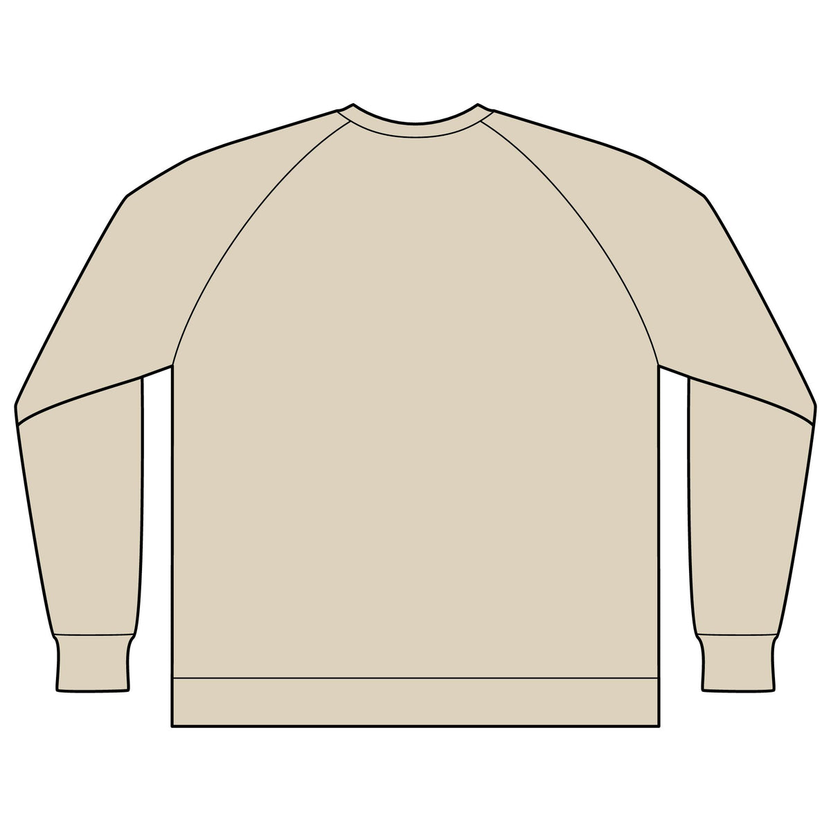 Lightweight Loopback Terry Crewneck Sweatshirt