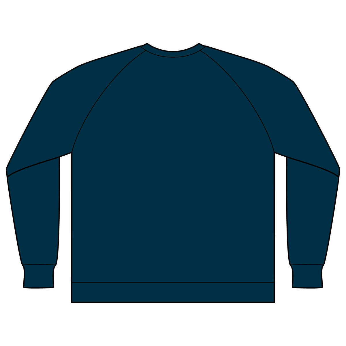 Lightweight Loopback Terry Crewneck Sweatshirt